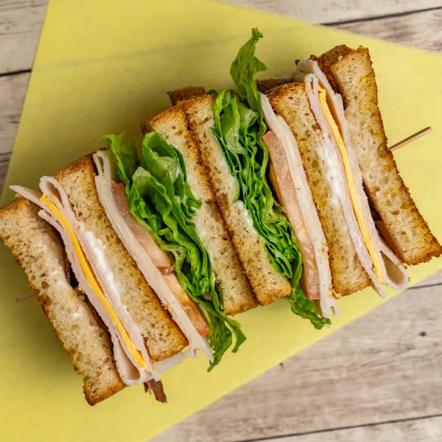 Smoked Turkey Club.