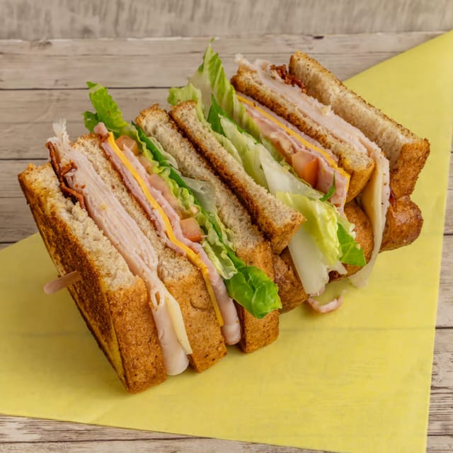 Ham and Turkey Club.